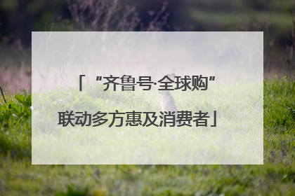 “齐鲁号·全球购”联动多方惠及消费者