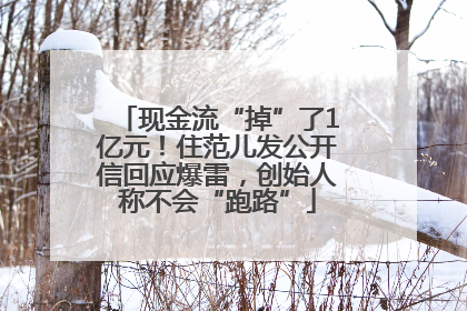 现金流“掉”了1亿元！住范儿发公开信回应爆雷，创始人称不会“跑路”
