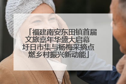 福建南安东田镇首届文旅嘉年华盛大启幕 圩日市集与杨梅采摘点燃乡村振兴新动能