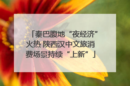 秦巴腹地“夜经济”火热 陕西汉中文旅消费场景持续“上新”