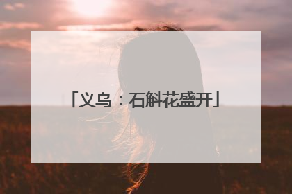 义乌：石斛花盛开