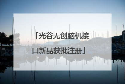 光谷无创脑机接口新品获批注册