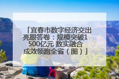 宜春市数字经济交出亮眼答卷：规模突破1500亿元 数实融合成效领跑全省（图）