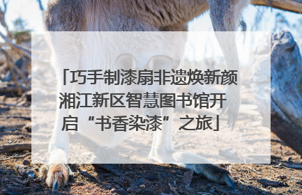 巧手制漆扇非遗焕新颜 湘江新区智慧图书馆开启“书香染漆”之旅