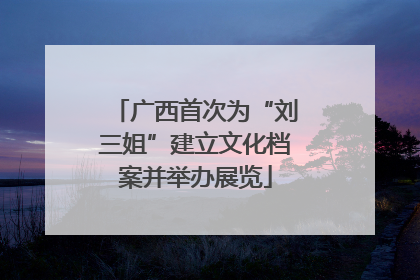 广西首次为“刘三姐”建立文化档案并举办展览