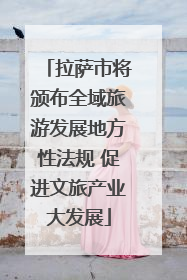 拉萨市将颁布全域旅游发展地方性法规 促进文旅产业大发展