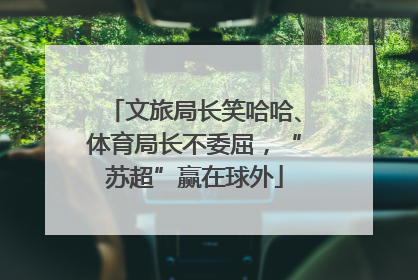 文旅局长笑哈哈、体育局长不委屈，“苏超”赢在球外