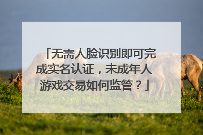 无需人脸识别即可完成实名认证，未成年人游戏交易如何监管？
