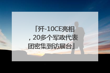 歼-10CE亮相，20多个军政代表团密集到访展台