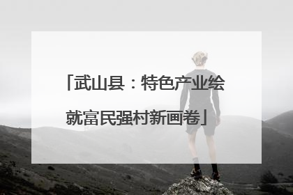 武山县：特色产业绘就富民强村新画卷