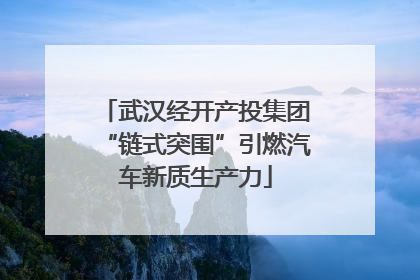 武汉经开产投集团“链式突围”引燃汽车新质生产力