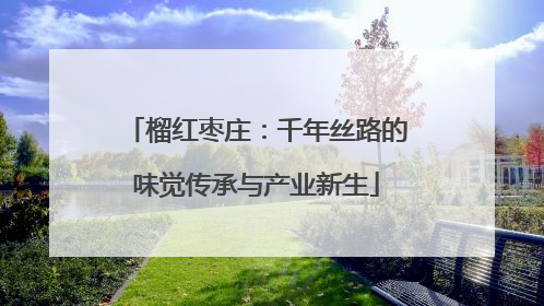 榴红枣庄：千年丝路的味觉传承与产业新生
