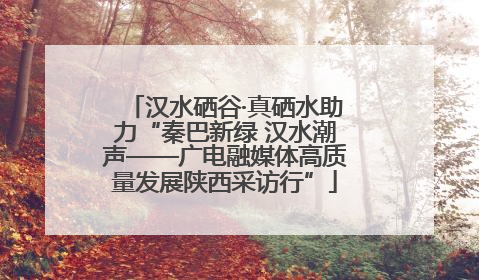 汉水硒谷·真硒水助力“秦巴新绿 汉水潮声——广电融媒体高质量发展陕西采访行”