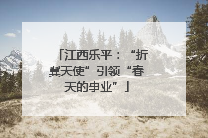 江西乐平：“折翼天使”引领“春天的事业”