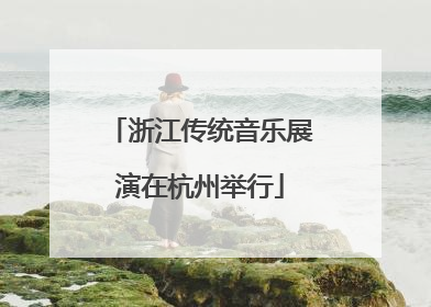 浙江传统音乐展演在杭州举行