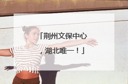 荆州文保中心，湖北唯一！