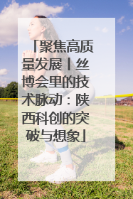 聚焦高质量发展丨丝博会里的技术脉动：陕西科创的突破与想象