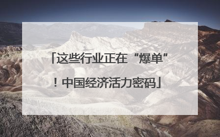 这些行业正在“爆单”！中国经济活力密码