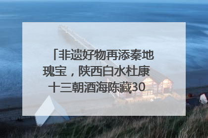 非遗好物再添秦地瑰宝，陕西白水杜康十三朝酒海陈藏30年别具一格