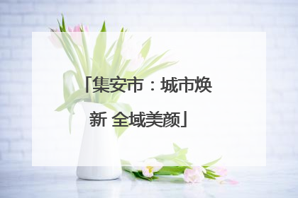 集安市：城市焕新 全域美颜
