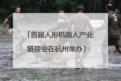 首届人形机器人产业链接会在杭州举办