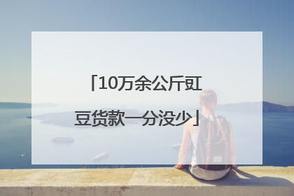 10万余公斤豇豆货款一分没少