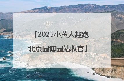 2025小黄人趣跑北京园博园站收官
