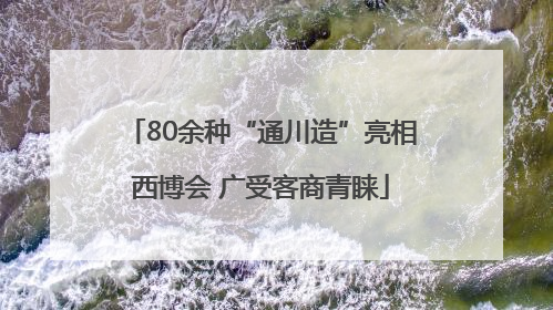 80余种“通川造”亮相西博会 广受客商青睐